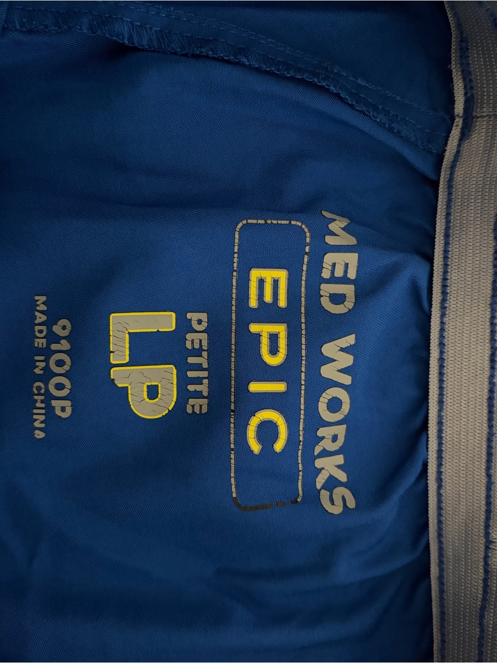 Med Works EPIC women’s scrubs royal blue pants size Petite Large